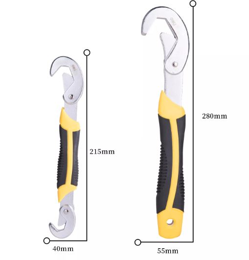BENT WRENCH 2PCS 23-32MM 9-22MM DELI