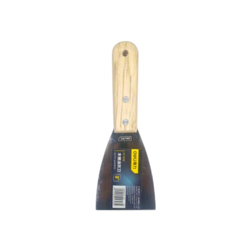 WOODEN HANDLE PUTTY KNIFE 3 DELI
