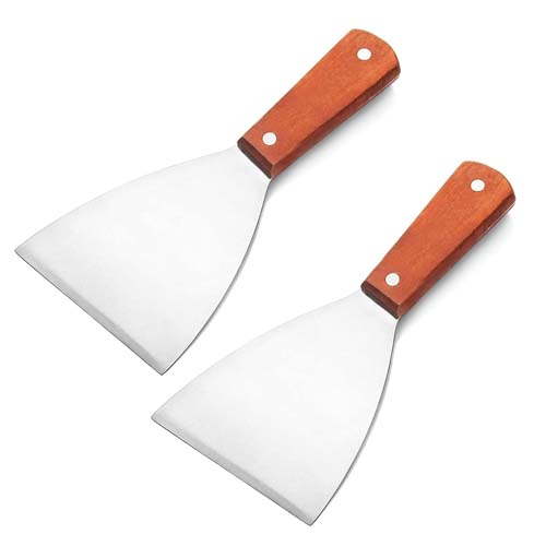 DELI WOODEN HANDLE PUTTY KNIFE 4INCH