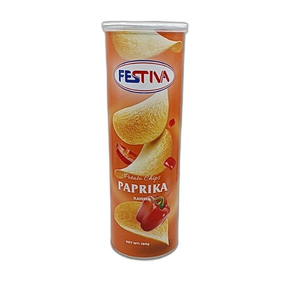 FESTIVA CHIPS PAPRIKA 160G
