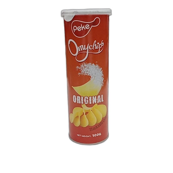 PEKE OMYCHIPS ORIGINAL SALT 100G