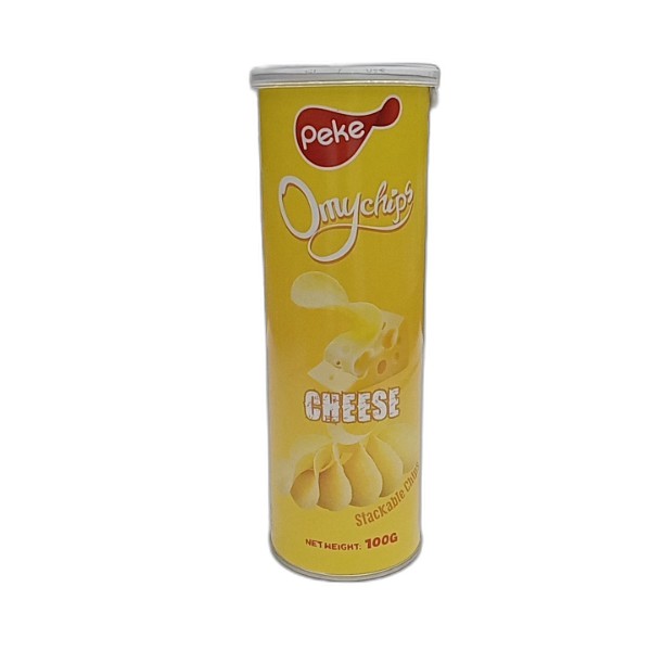 PEKE OMYCHIPS CHEESE 100G