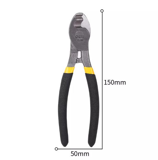 DELI CABLE CUTTER 6 INCH BK