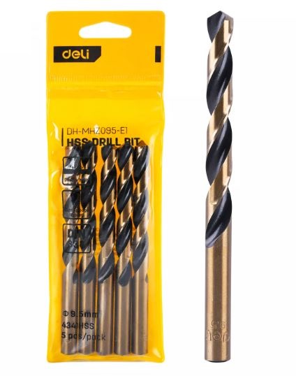 HSS DRILL BIT 9.5MM YW PACK OF 5 DELI