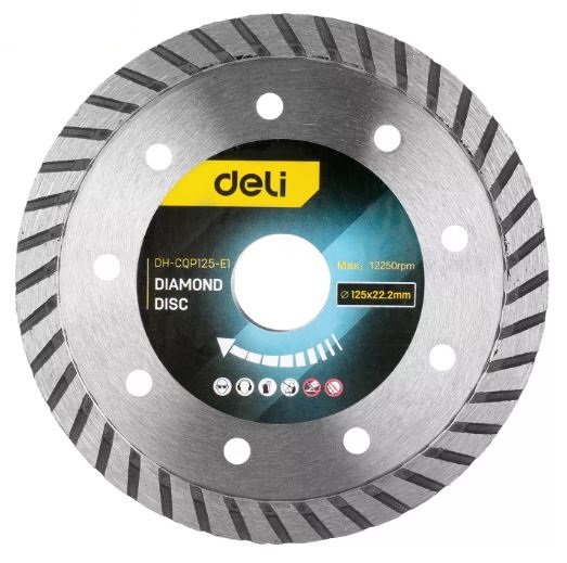 DELI DIAMOND DISC 125X22.2MM