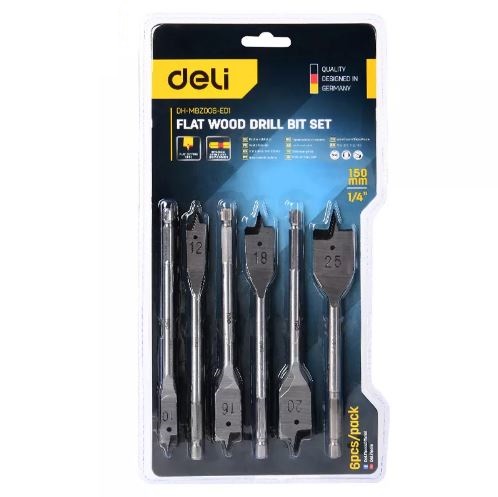DELI WOOD DRILL BIT SET