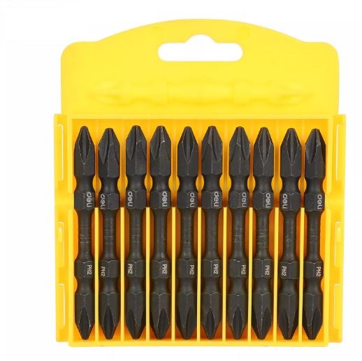 DELI SCREWDRIVER BITS PH2X65MM BK