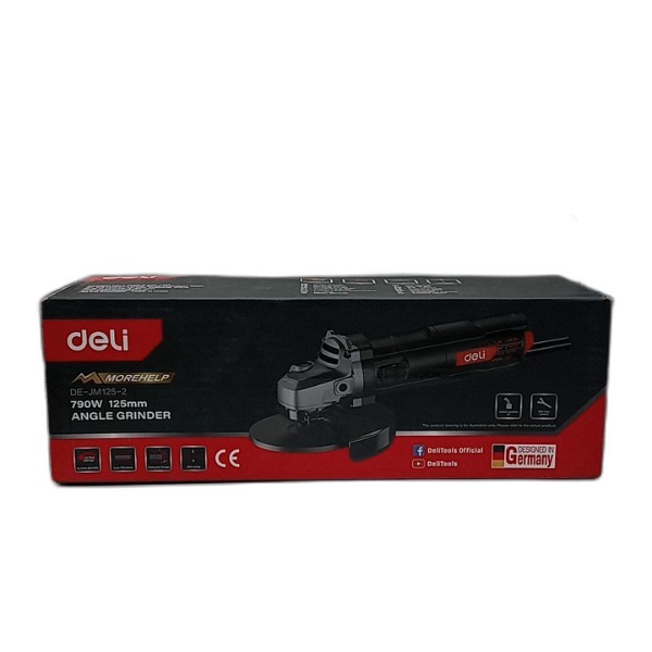 DELI ANGLE GRINDER 790W 125MM