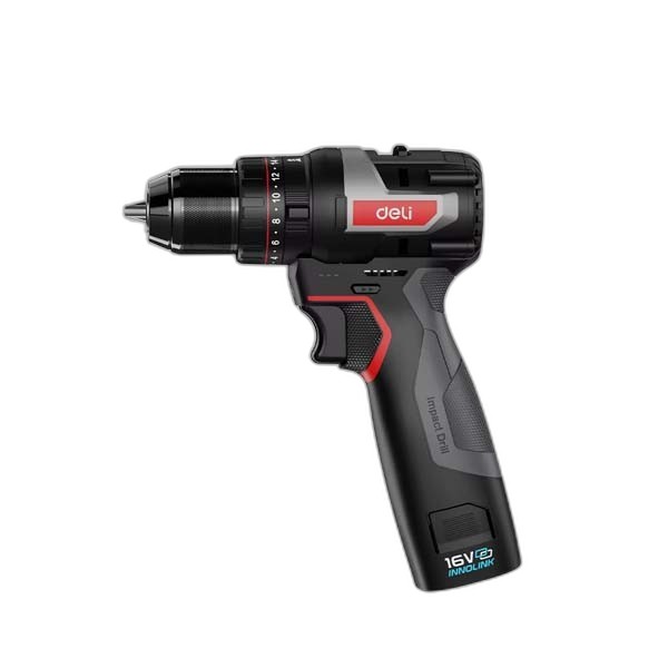 DELI CORDLESS DRILL 16V 10MM
