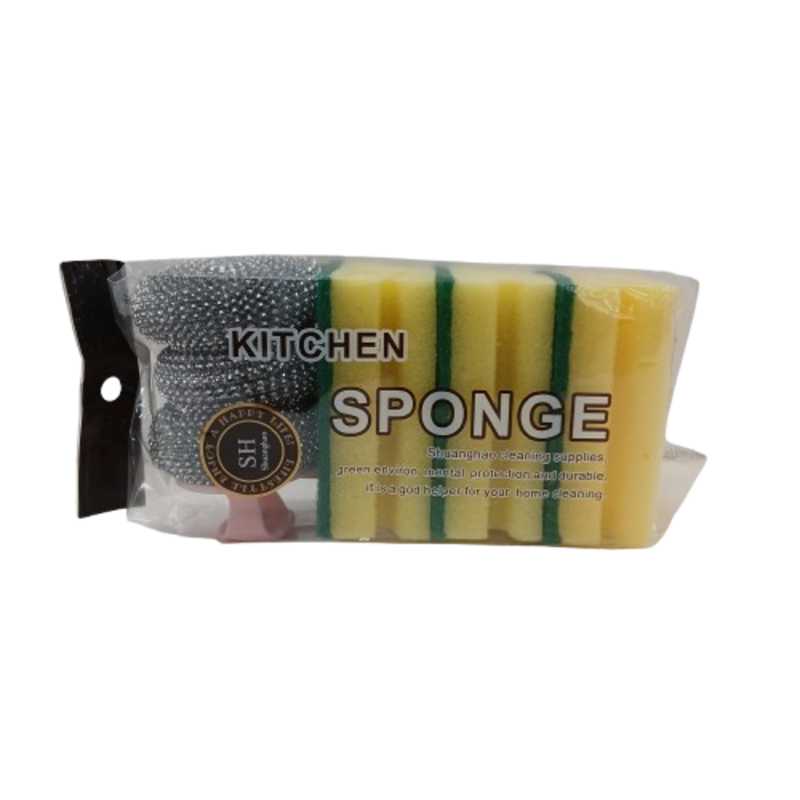SCOURER SPONGE 6PCS SET Y142-551