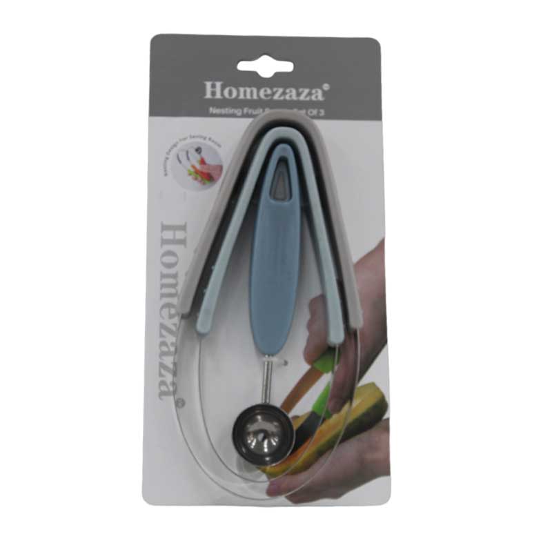 NESTING FRUIT SCOOP 3PCS SET DH2148