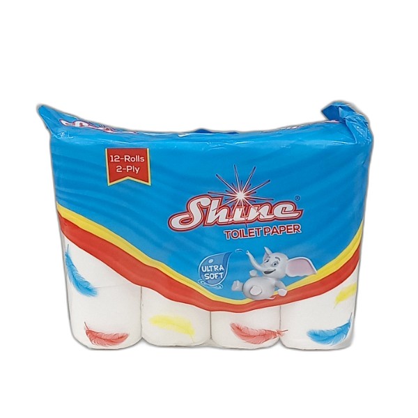 SHINE TOILET PAPER 12PC