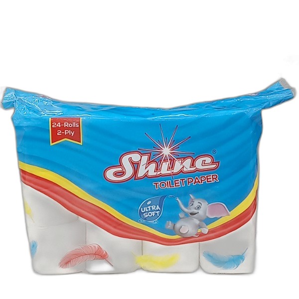 SHINE TOILET PAPER 24PC