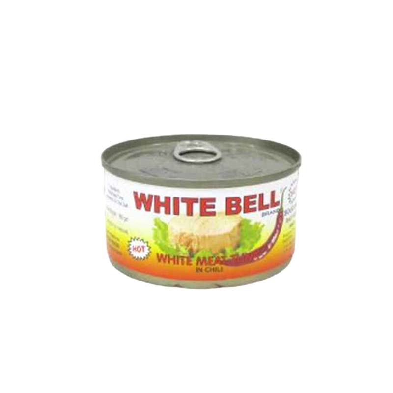WHITE BELL TUNA HOT 185G