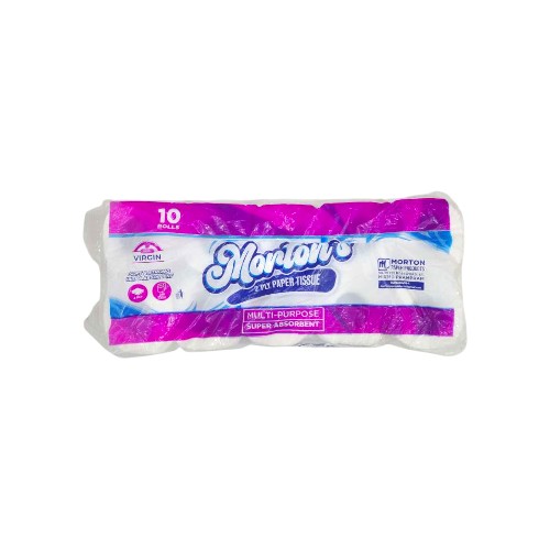 MORTON TOILET PAPER 10ROLLS