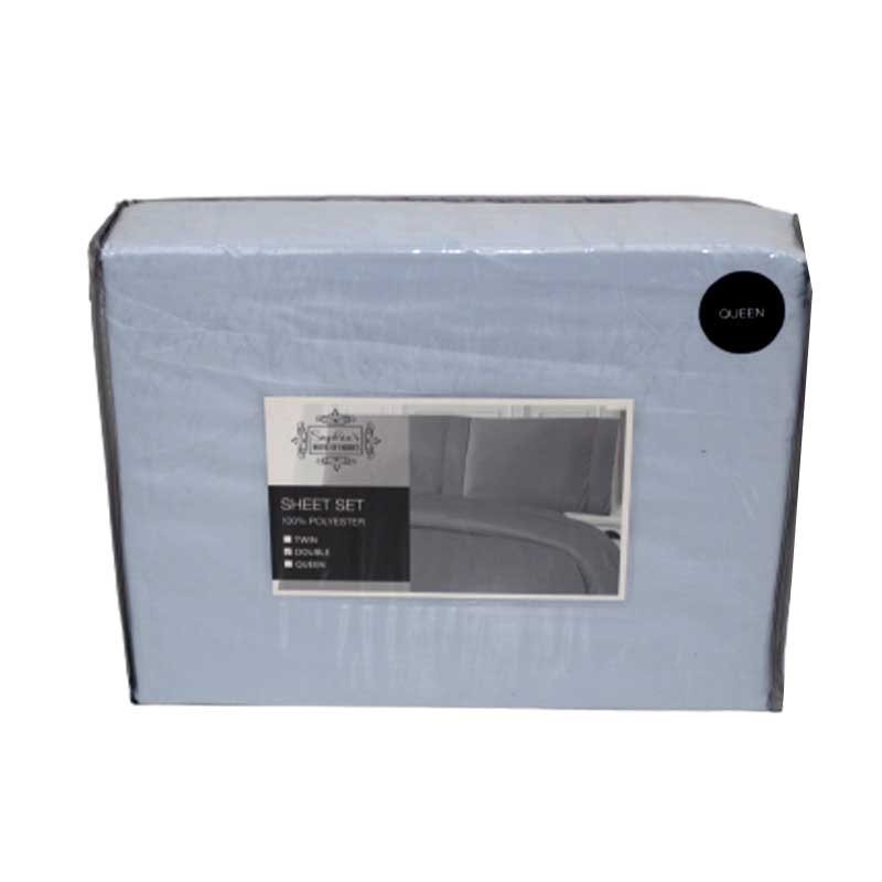 BEDSHEET 4PCS SET QUEEN 81338Q-1 SOPHIA