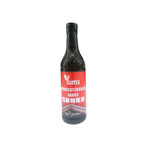 YUMS WORCESTERSHIRE SAUCE 500ML