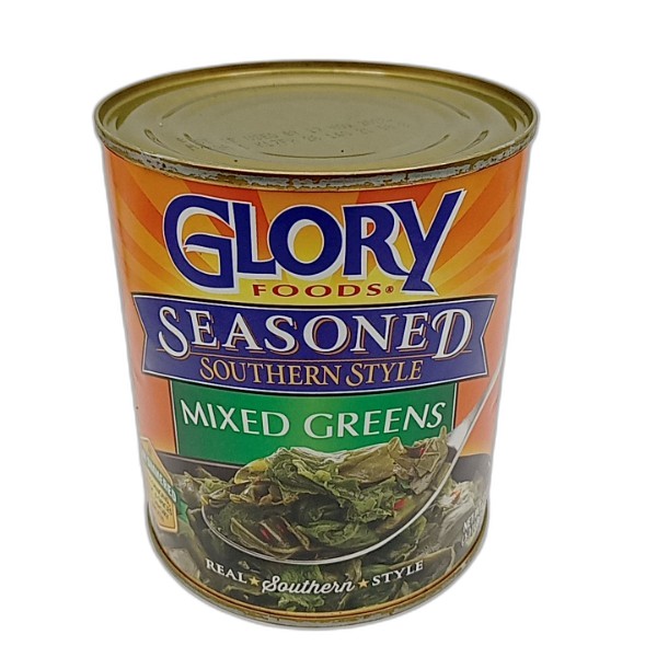 GLORY FOODS MIXED GREENS 765G