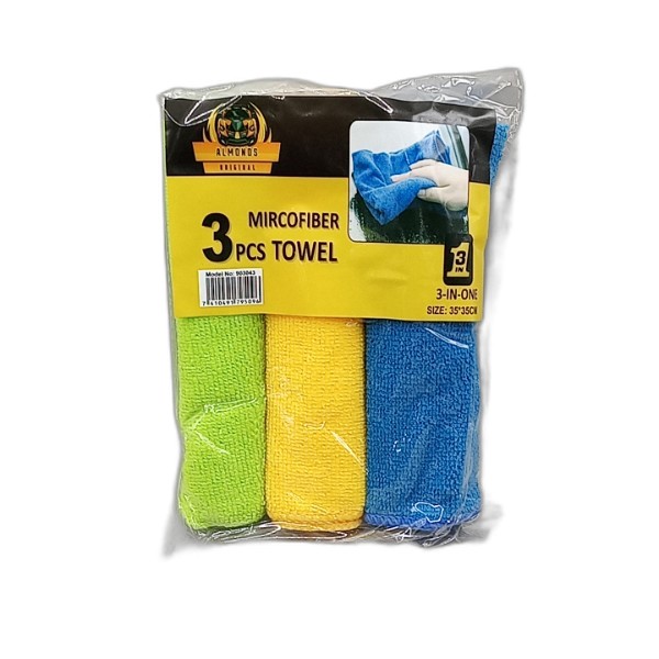 ALMOND 3IN1 MICROFIBER TOWEL