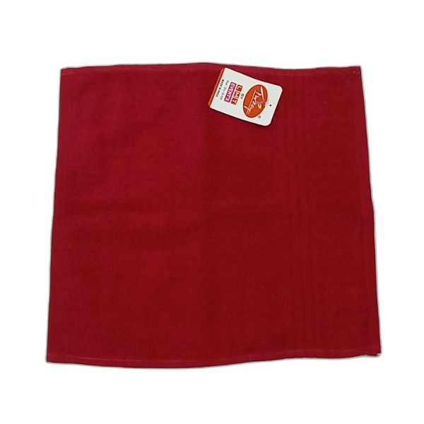 FACE TOWEL COLOUR 33X33CM
