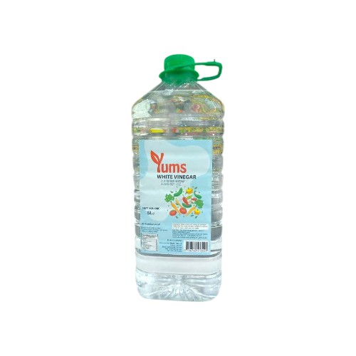 YUMS WHITE VINEGAR 5L