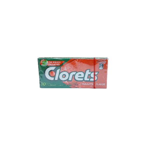CLORETS CINNAMON GUM 14G