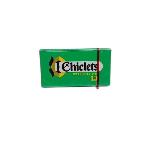 CHICLETS GREEN GUM 14.5G
