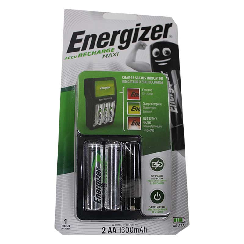 ENERGIZER CHARGER WITH 2AA BATTERIES