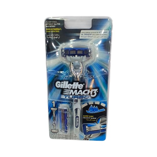 GILLETTE MACH3 TURBO HANDLE RAZOR