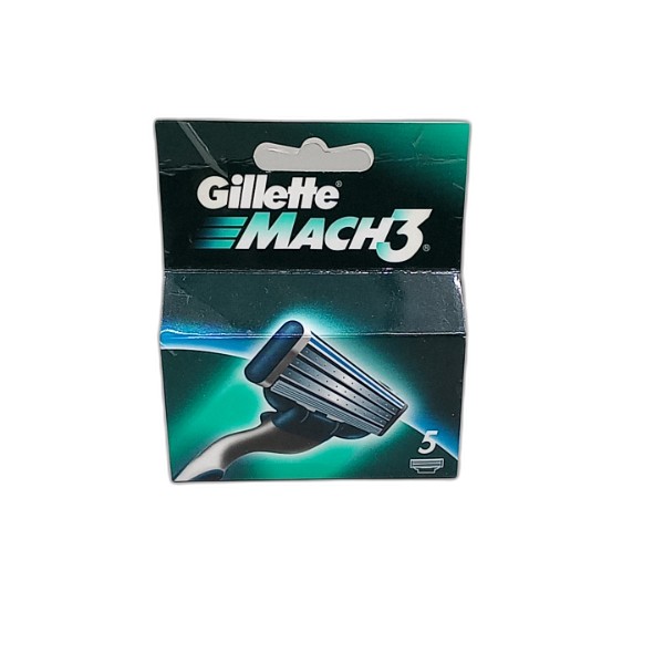 GILLETTE MACH3 CARTRIDGES 5PCS