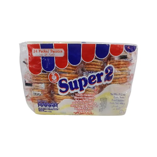 BISCUIT VANILLA 600G SUPER2