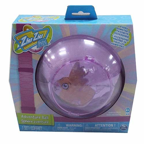 BALL ADVENTURE SPIN MASTER ZHU ZHU PURPLE 6037935