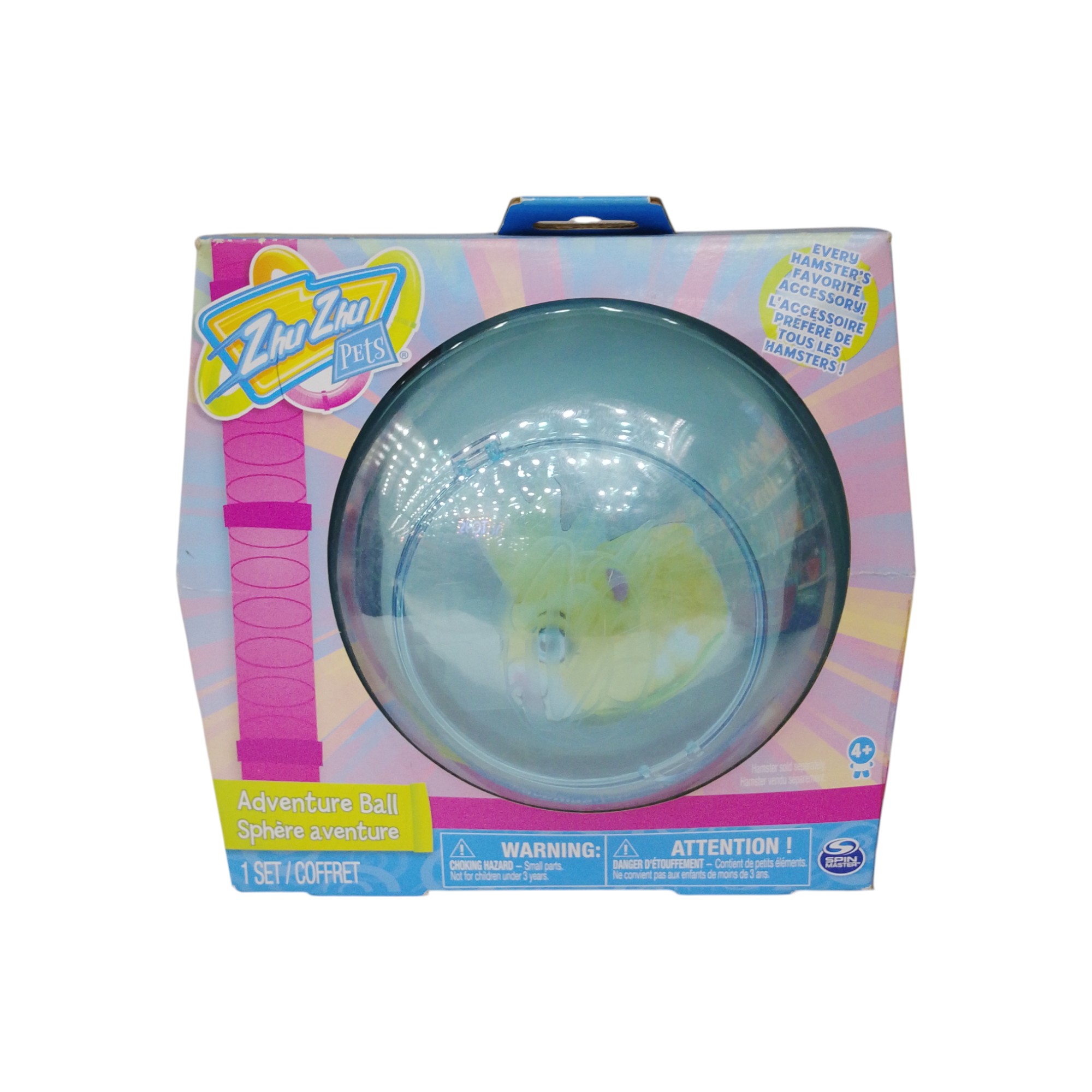BALL ADVENTURE SPIN MASTER ZHU ZHU BLUE 6037935
