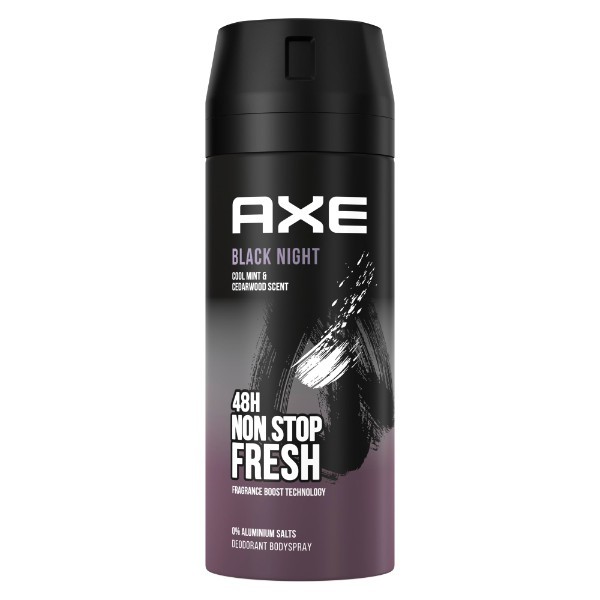 AXE BODY SPRAY BLACK NIGHT 150ML