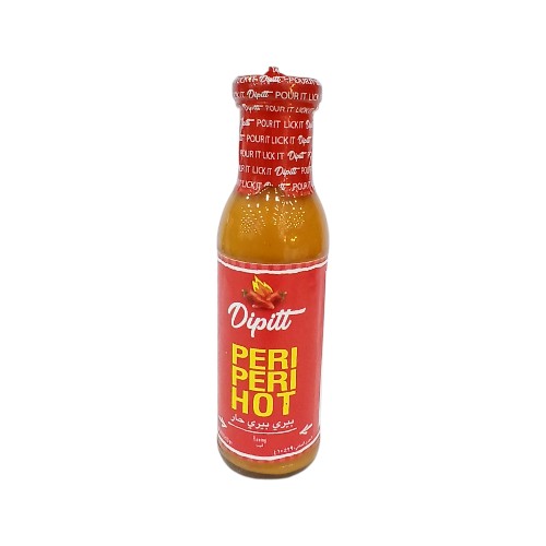 PERI PERI HOT SAUCE 290G  DIPITT