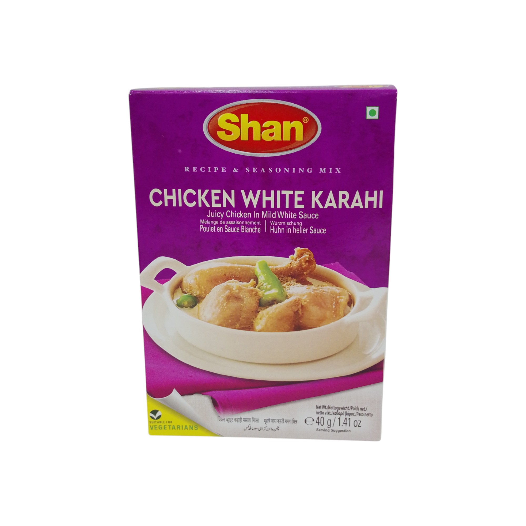 SHAN CHICKEN WHITE KARAHI 40G