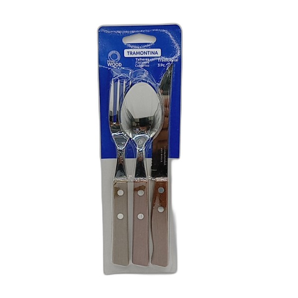 TRAMONTINA TABLEWARE SET 3PC
