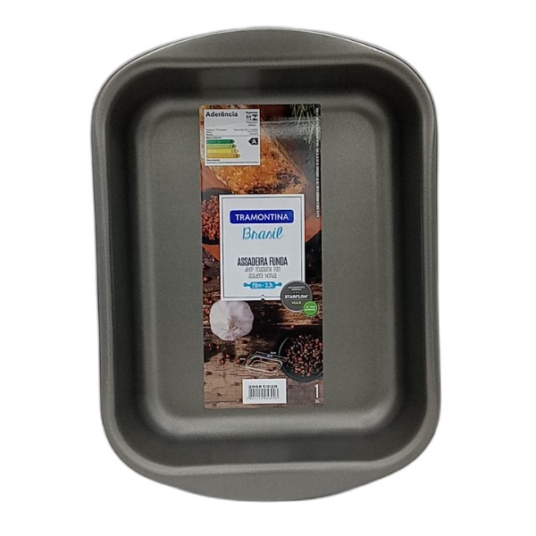TRAMONTINA DEEP ROASTING PAN 28CM