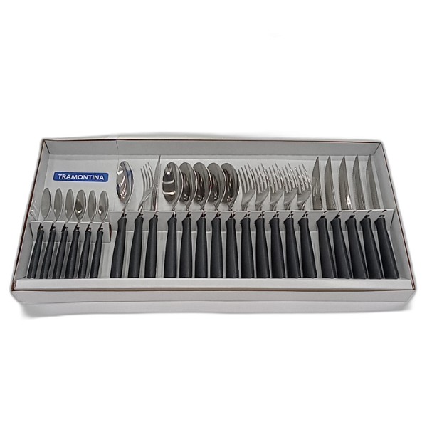 TRAMONTINA FLATWARE SET 24PC