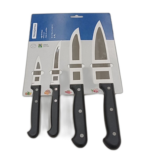 TRAMONTINA KNIFE SET 4PC