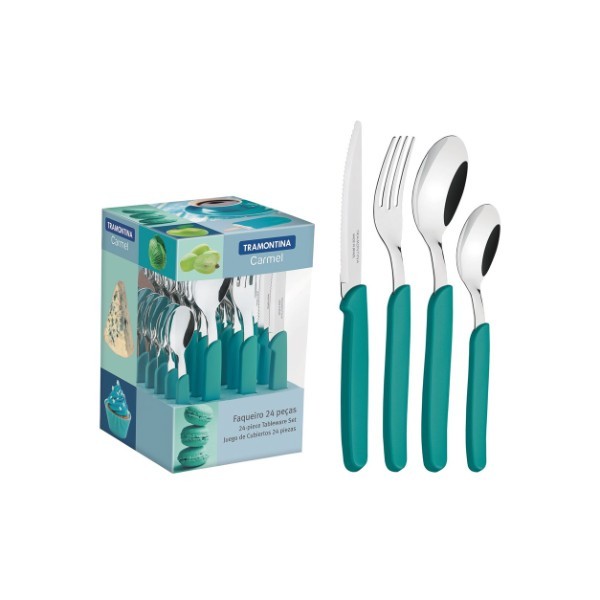 TRAMONTINA TABLEWARE SET 24PC