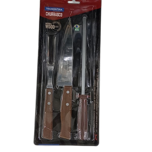 TRAMONTINA CARVING SET 3PC