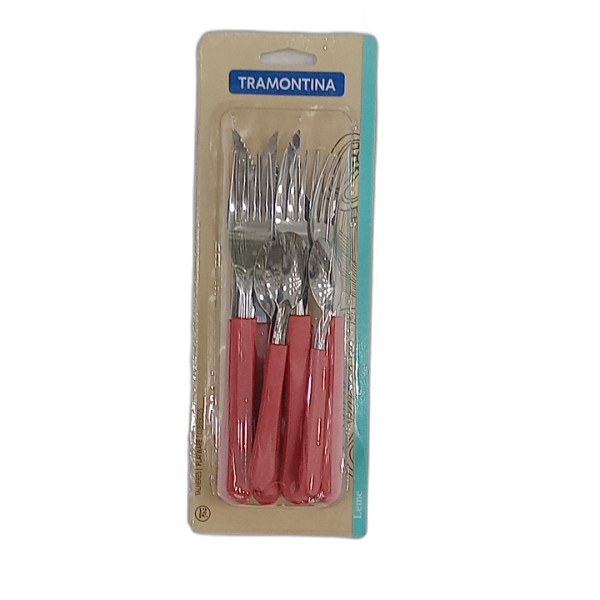 TRAMONTINA FLATWARE SET 12PC