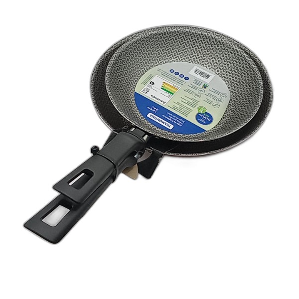TRAMONTINA FRYING PAN SET 2PC