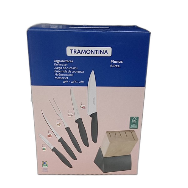 TRAMONTINA KNIFE SET 6PC