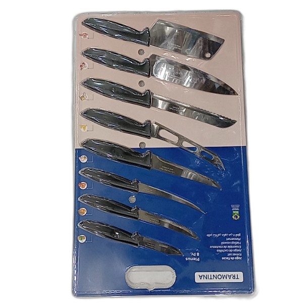 TRAMONTINA KNIFE SET 8PC