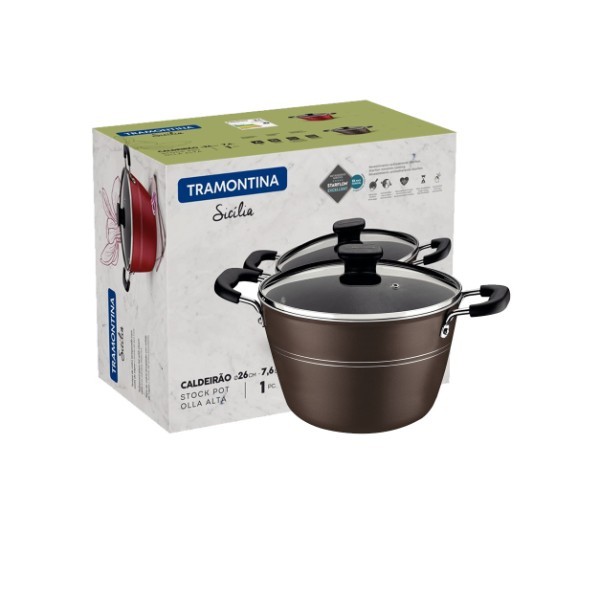 TRAMONTINA STOCKPOT 24CM