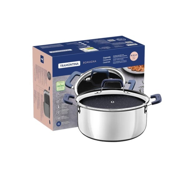 TRAMONTINA CASSEROLE 20CM