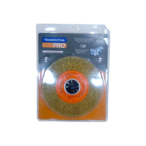 CRIMPED WIRE WHEEL BRUSH 6INX3-4 45000-102
