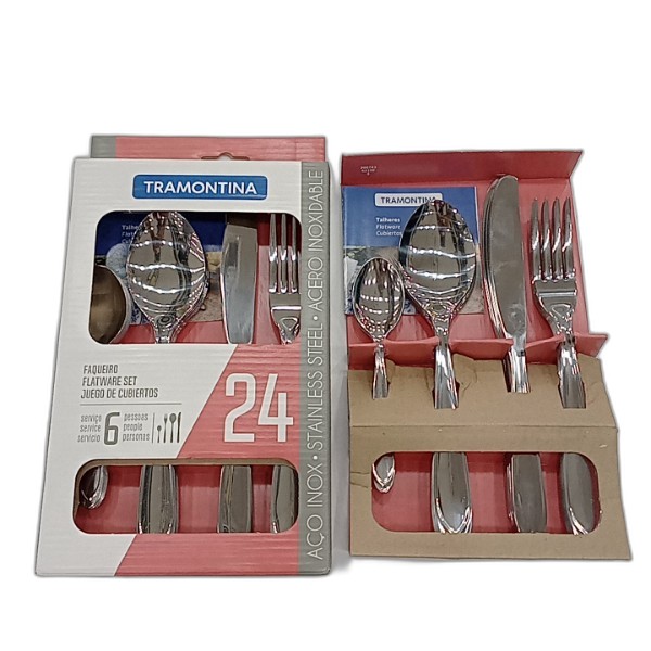 TRAMONTINA LAGUNA CUTLERY SET 24PC